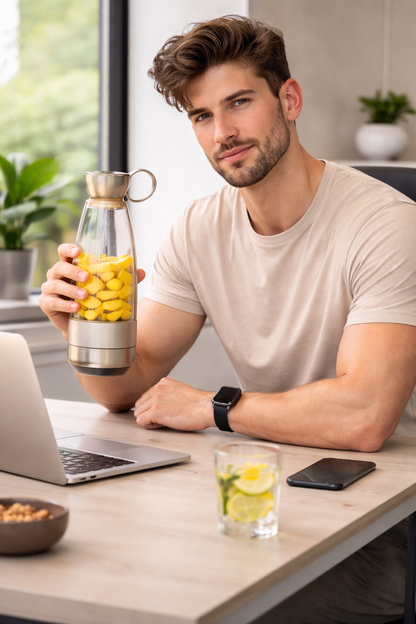 Electric Portable Mini Fruit Juicer Bottle