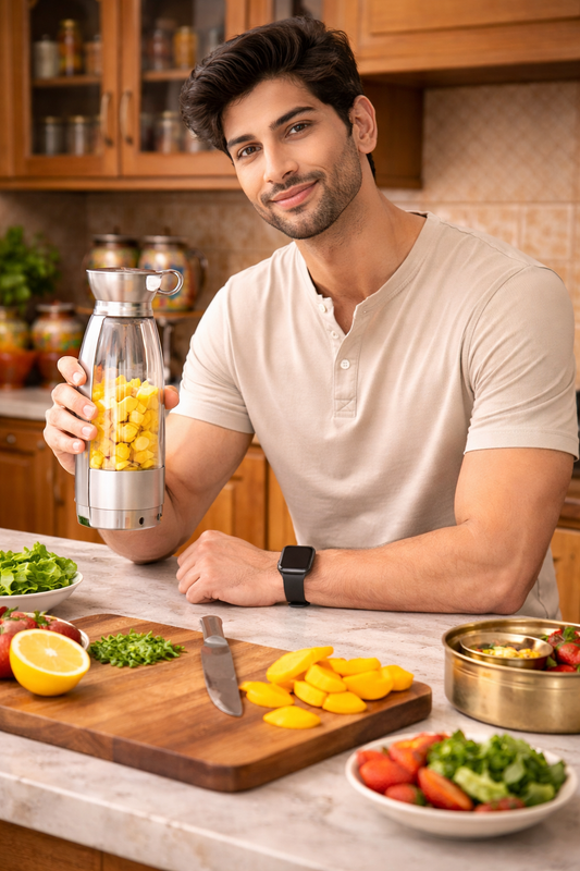 Electric Portable Mini Fruit Juicer Bottle