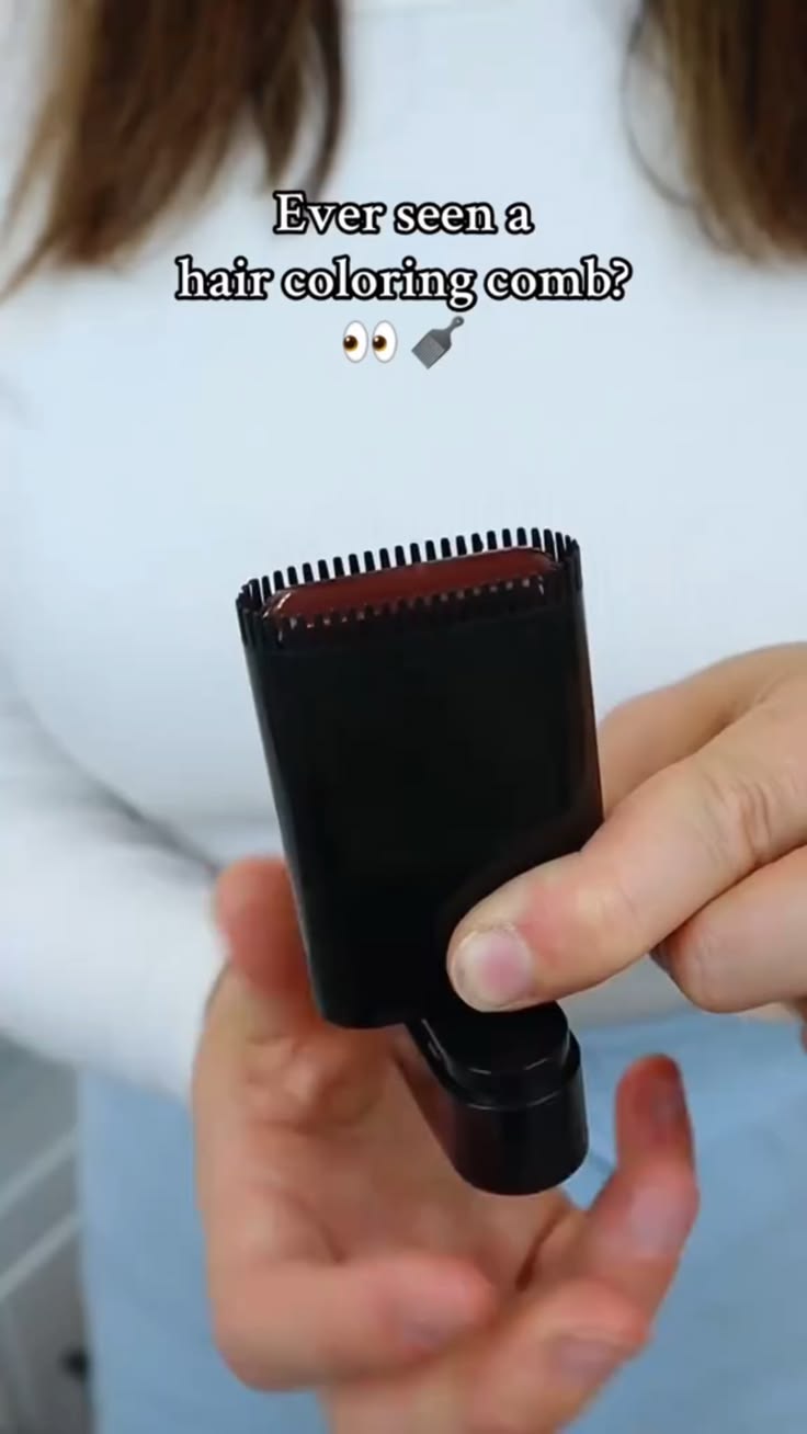 Instant Hair Dye Stick with Built-in Comb
