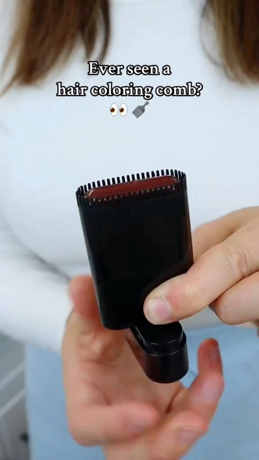 Instant Hair Dye Stick with Built-in Comb